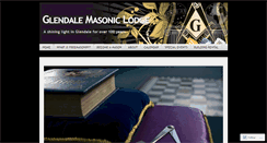 Desktop Screenshot of glendalemasons.com